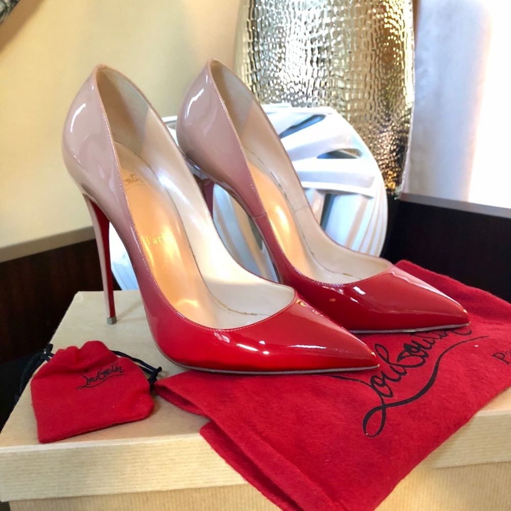 Christian Louboutin So Kate ombré pumps